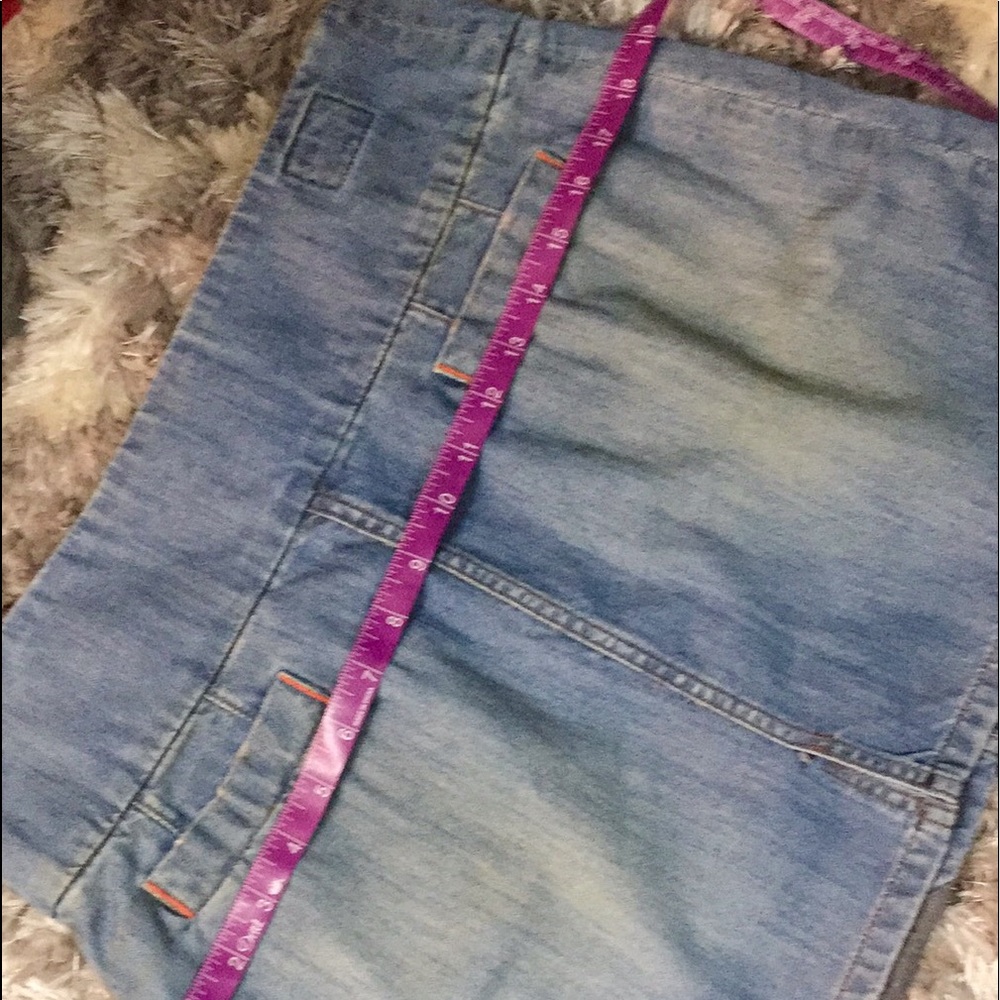Jean Mini Skirt - Picture 6 of 8